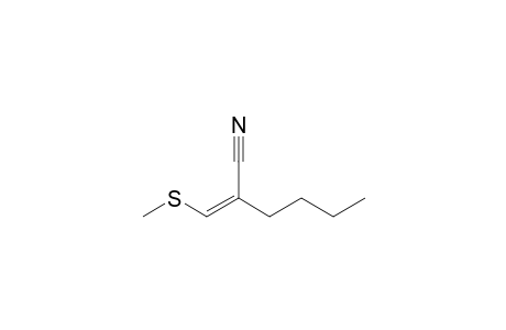 2-Cyano-1-hexenyl methyl sulfide