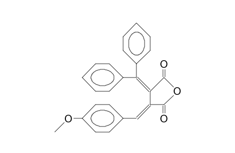 3-(A-Phenyl-benzylidene)-4(E)-(4-methoxy-benzylidene)-1,4(2H,3H)-furandione