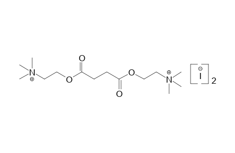 choline iodide, succinate (2:1) (ester)