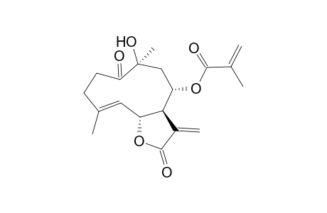 10-Hydroxy-8-(methacryloxy)-1-oxogermacra-4,11(13)-dien-6,12-olide