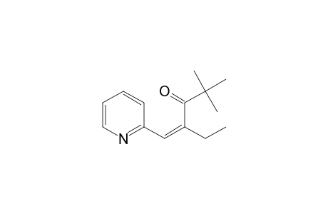 (Z)-2,2-Dimethyl-4-[(2-pyridyl)methylene]hexan-3-one