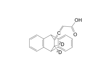 3-[12',12'-(dideuterio)- 9',10'-Dihydro-9',10'-ethanoanthracene-11'-ylidene]prop-2-enoic acid