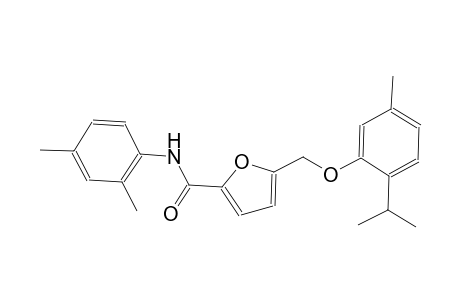 N-(2,4-dimethylphenyl)-5-[(2-isopropyl-5-methylphenoxy)methyl]-2-furamide