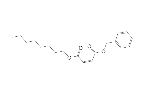 1-Benzyl 4-octyl (2Z)-2-butenedioate
