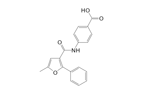 4-[(5-Methyl-2-phenyl-furan-3-carbonyl)-amino]-benzoic acid