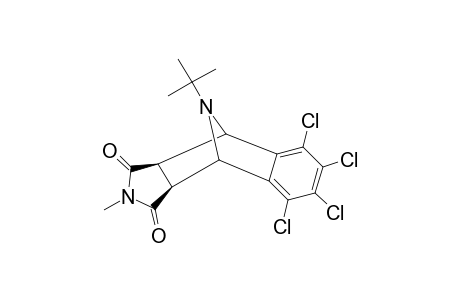 EXO-9-TERT.-BUTYL-5,6,7,8-TETRACHLORO-1,2,3,4-TETRAHYDRO-N'-METHYL-1,4-IMINONAPHTHALINE-2,3-DICARBOXIMIDE