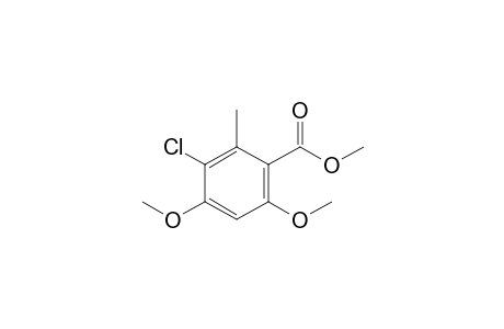 Methyl 3-chloro-4,6-dimethoxy-2-methylbenzoate