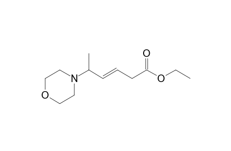 Ethyl 5-Morpholin-4-ylhex-3-enoate