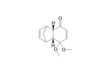 ENDO-CIS-6,6-DIMETHOXYTRICYCLO-[6.2.1.0(2,7)]-UNDECA-4,9-DIEN-3-ONE