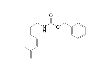 (Z)-Benzyl 6-methylhepta-4,6-dienylcarbamate