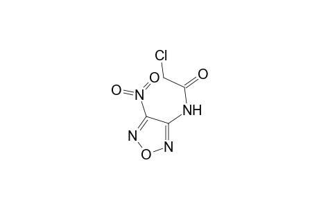 Acetamide, chloro-N-(4-nitro-3-furazanyl)-