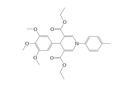 1-(4-Methylphenyl)-4-(3,4,5-trimethoxyphenyl)-4H-pyridine-3,5-dicarboxylic acid diethyl ester