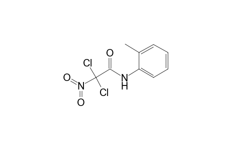 2,2-Dichloro-N-(2-methylphenyl)-2-nitroacetamide