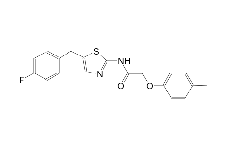 acetamide, N-[5-[(4-fluorophenyl)methyl]-2-thiazolyl]-2-(4-methylphenoxy)-