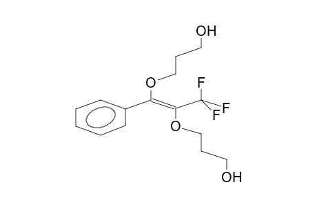 (E)-1-PHENYL-1,2-BIS(3-HYDROXYPROPOXY)-3,3,3-TRIFLUOROPROPENE-1