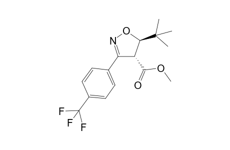 Methyl 3-(4-trifluoromethylphenyl)-4,5-dihydroisoxazole-5-(tert-butyl)-4-carboxylate