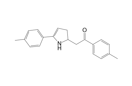 2-[(4'-Methylbenzoyl)methyl]-5-(p-tolyl)-2,3-dihydropyrrole