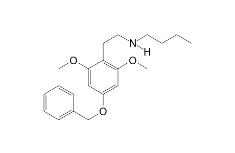 N-Butyl-4-benzyloxy-2,6-dimethoxyphenethylamine