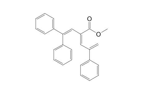 Methyl 2-(2,2-Di(phenyl)ethenyl)-4-(phenyl)penta-2,4-dienoate