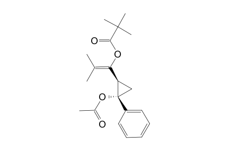 (TRANS)-1-(2-ACETOXY-2-PHENYLCYCLOPROPYL)-2-METHYLPROP-1-EN-1-YL-PIVALATE