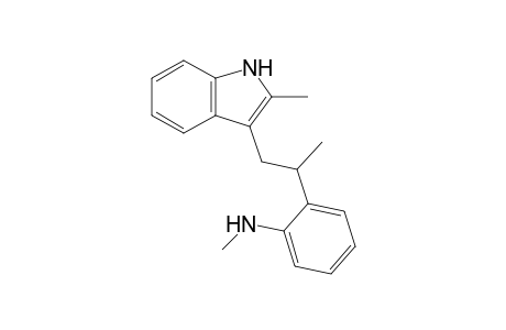 2-[2'-(Methylamino)phenyl]-2-methyl-1-(2"-methylindol-3"-yl)ethane