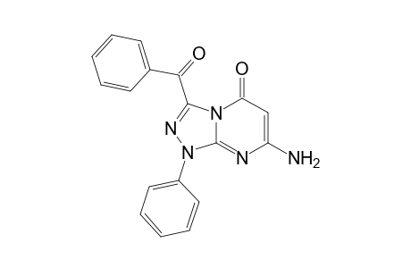 7-Amino-3-benzoyl-1-phenyl-[1,2,4)-triazolo[4,3-a]pyrimidin-5(1H)-one
