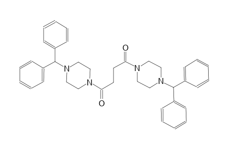 1-benzhydryl-4-[4-(4-benzhydryl-1-piperazinyl)-4-oxobutanoyl]piperazine
