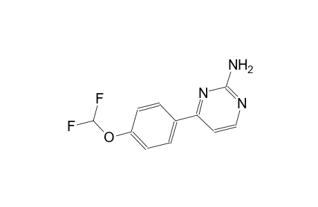 4-[4-(difluoromethoxy)phenyl]-2-pyrimidinylamine