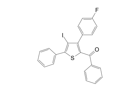 (3-(4-Fluorophenyl)-4-iodo-5-phenylthiophen-2-yl)(phenyl)methanone