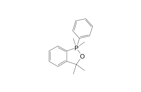 1-Phenyl-1,1,3,3-tetramethyl-3H-2,1-benzoxaphosphole