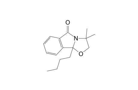 9b-butyl-3,3-dimethyl-2H-oxazolo[2,3-a]isoindol-5-one