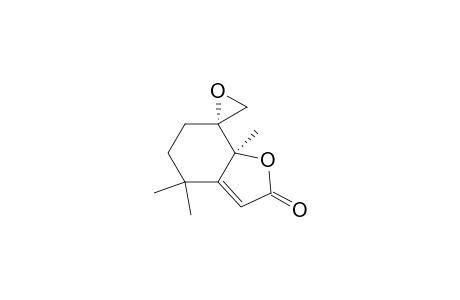 (7R,7aS)-4,4,7a-trimethyl-2-spiro[5,6-dihydrobenzofuran-7,2'-oxirane]one