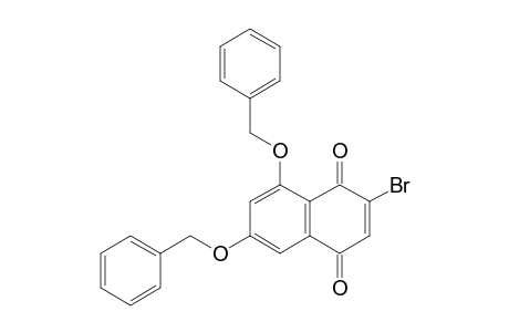 3-Bromo-5,7-bis(benzyloxy)-1,4-naphthoquinone