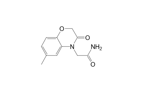 2H-1,4-Benzoxazine-4-acetamide, 3,4-dihydro-6-methyl-3-oxo-