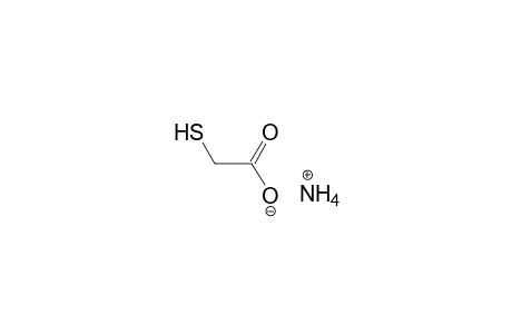 mercaptoacetic acid, monoammonium salt