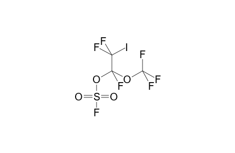 1-TRIFLUOROMETHOXY-2-IODOTRIFLUOROETHYLFLUOROSULPHATE