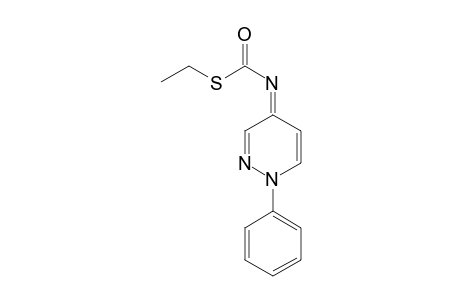 Carbamothioic acid, (1-phenyl-4(1H)-pyridazinylidene)-, S-ethyl ester