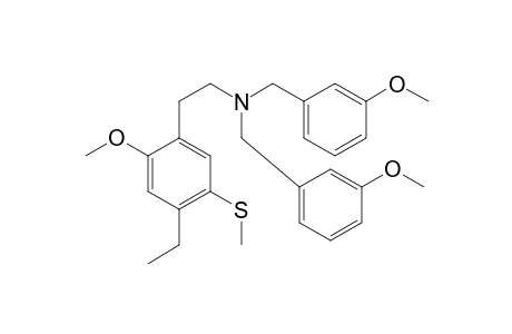 2C-5-TOET N,N-bis(3-methoxybenzyl)