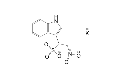 potassium 1-(1H-indol-3-yl)-2-nitroethanesulfonate