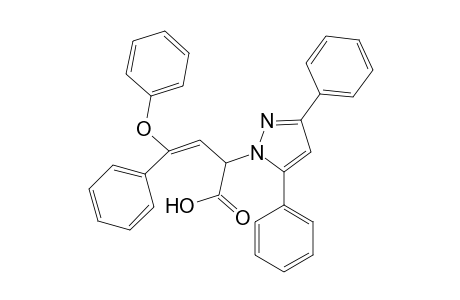 2-[1-(3,5-Diphenylpyrazolyl)]-4-phenoxy-4-phenyl-3-butenoic Acid