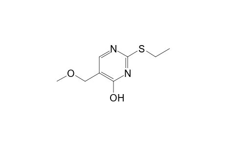 2-(ethylthio)-5-(methoxymethyl)-4-pyrimidinol