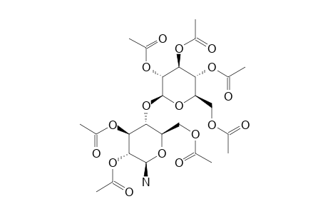 2,3,6-TRI-O-ACETYL-4-O-(2,3,4,6-TETRA-O-ACETYL-ALPHA-D-GLUCOPYRANOSYL)-BETA-D-GLUCOPYRANOSYLAMINE