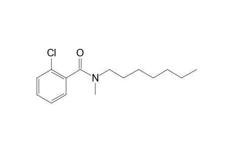 Benzamide, 2-chloro-N-methyl-N-heptyl-