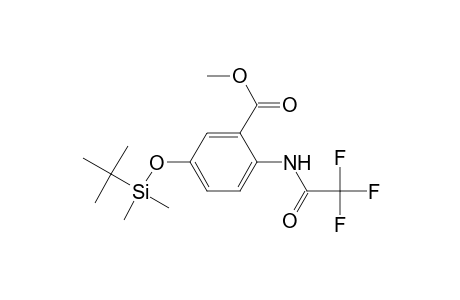 Benzoic acid, 5-[[(1,1-dimethylethyl)dimethylsilyl]oxy]-2-[(trifluoroacetyl)amino]-, methyl ester
