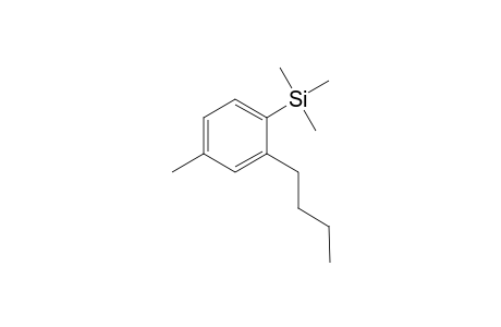 (2-Butyl-4-methylphenyl)(trimethyl)silan