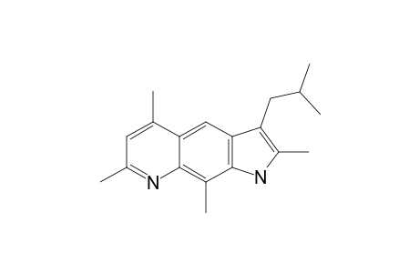 2,5,7,9-Tetramethyl-3-isobutyl-1H-pyrrolo[3,2-g]quinoline