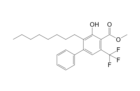 Methyl 3-hydroxy-2-octyl-5-(trifluoromethyl)[1,1'-biphenyl]-4-carboxylate