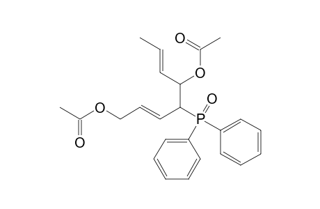 (4RS,5RS)-(E,E)-4-Diphenylphosphinoylocta-2,6-diene-1,5-diyl diacetate