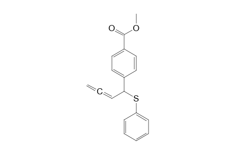 Methyl 4-(1-(phenylthio)buta-2,3-dienyl)benzoate