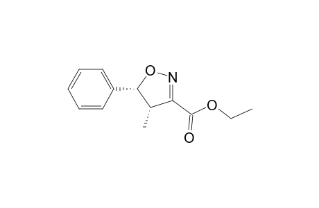 cis-3-carbethoxy-4-methyl-5-phenyl-2-isoxazoline